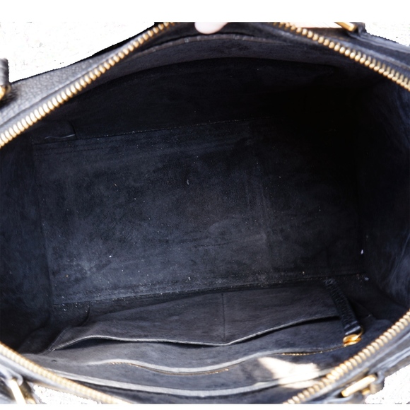 CELINE BULLHIDE LEATHER SMALL RING BAG - Picture 8 of 8